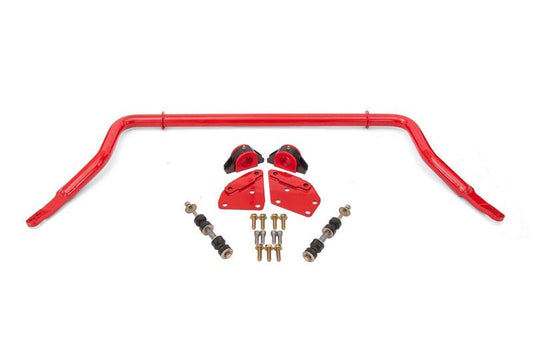 BMR 1982-1992 Chevrolet Camaro / Pontiac Firebird Sway Bar Kit Front Hollow 38mm Adjustable - Red