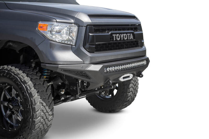 Addictive Desert Designs for 2014+ Toyota Tundra Stealth Fighter Front Bumper w/Winch Mount & Sensors