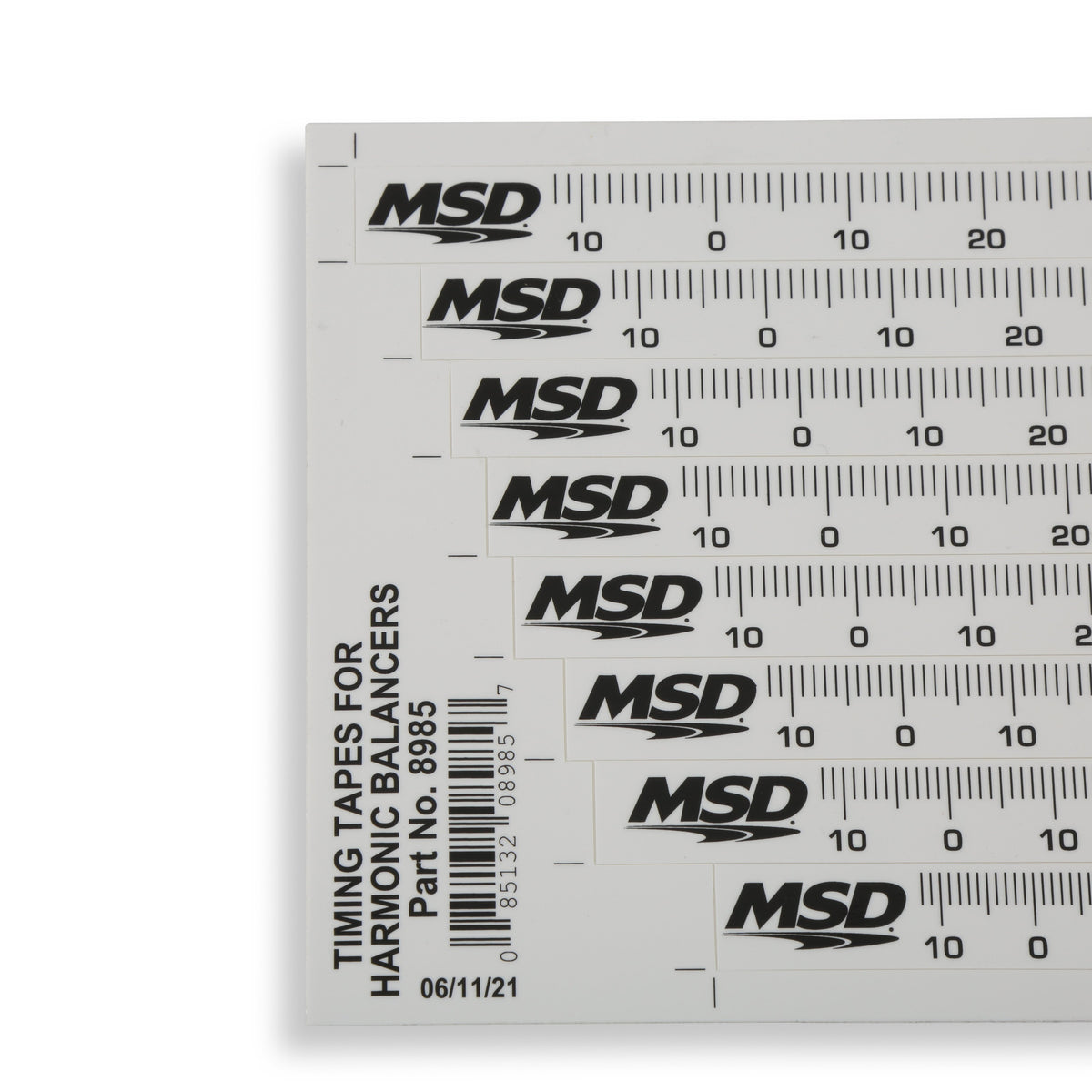 MSD 8985 Timing Tape - Harmonic Balancer - 5.25" to 8.00"