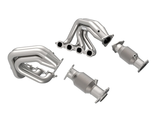 Kooks 2180H640 for 20-24 Chevrolet Corvette Stingray 6.2L V8 2in x 3in SS Headers with H.O Green Catted Connection