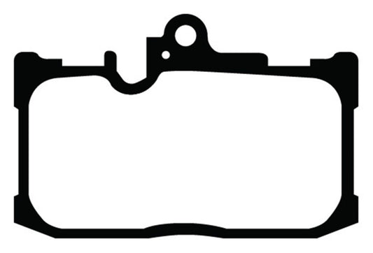 EBC 13+ Lexus GS350 3.5 F-Sport RWD Yellowstuff Front Brake Pads DP43017R