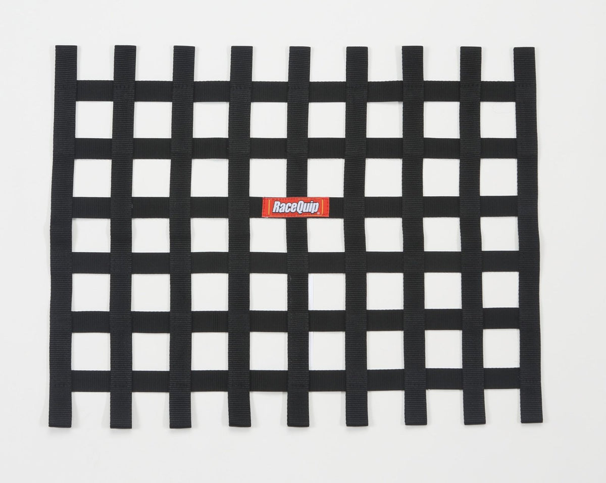 RaceQuip 721005 Black Ribbon Window Net