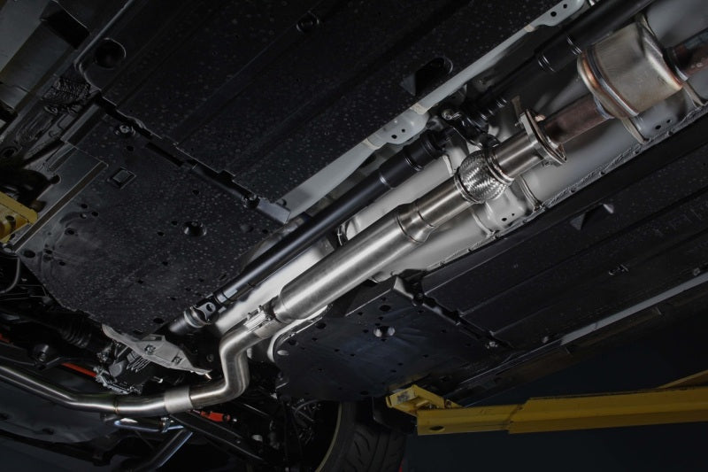 PERRIN 22-26 Subaru WRX Stainless Steel Midpipe w/Resonator 3in. (Fits OEM/Aftermarket Mufflers)
