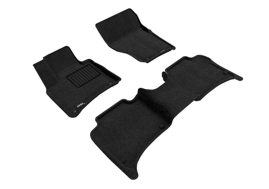 3D MAXpider Elegant Front & Rear Floor Mats for 2011-2018 Porsche Cayenne / Volkswagen Touareg