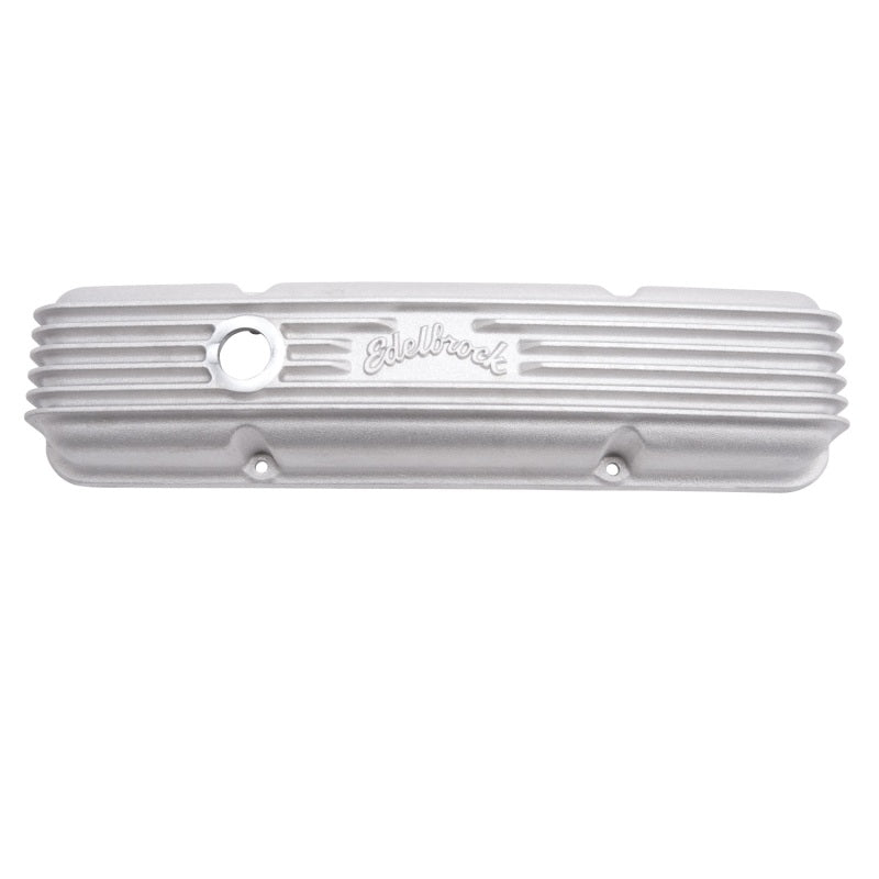 Edelbrock 41439 Valve Cover Classic Series Chevrolet 1959-1986 262-400 CI V8 with Breather Holes