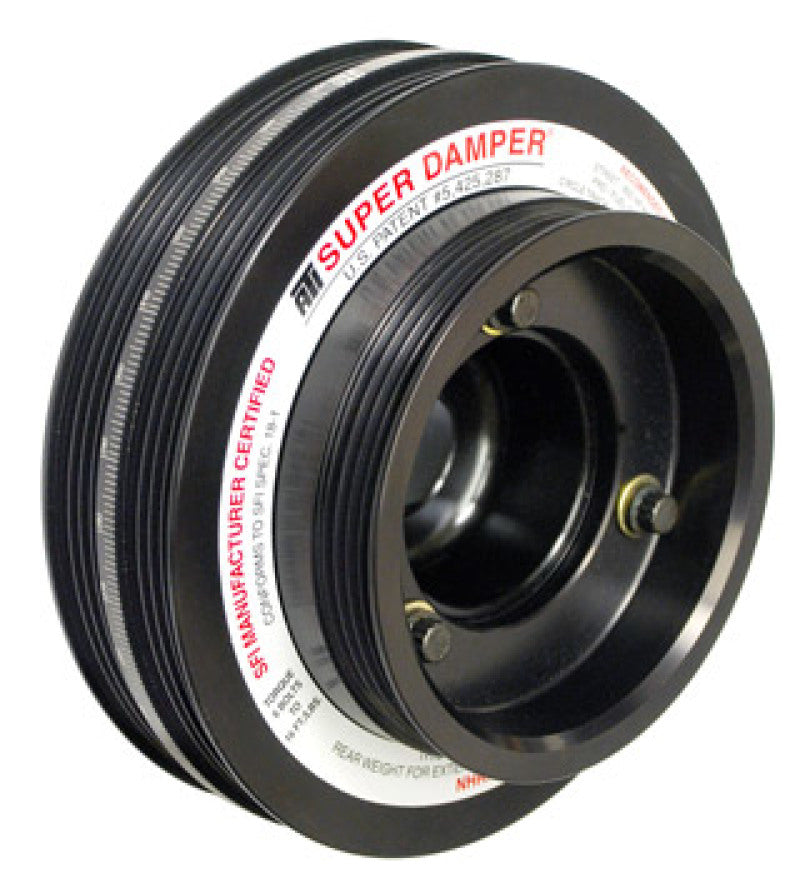ATI Performance Products 918607 Super Damper Harmonic Balancer 6.78 in Aluminum 6/4 Groove Street for 1991-2002 Nissan Sentra / 200SX / NX, Infiniti G20 (SR20DE)