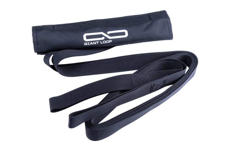 Giant Loop TOW25 Ballistic Nylon Tow Strap Black Motorcycle