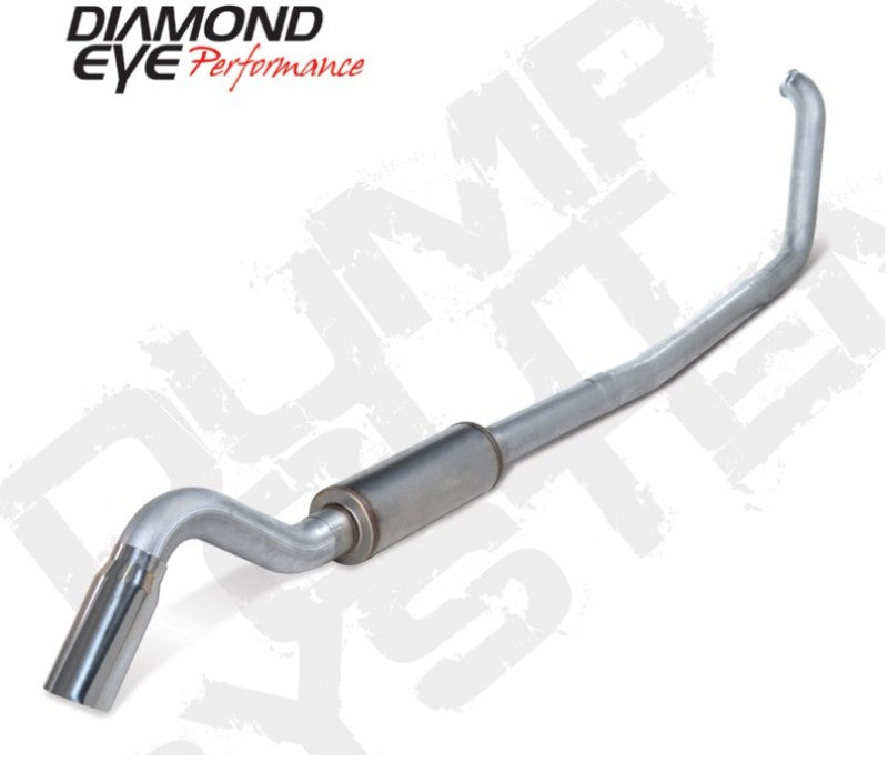 Diamond Eye K4319A-TD 4in Turbo-Back Exhaust Kit - 2000-2003 Ford F-250/F-350 | Aluminized
