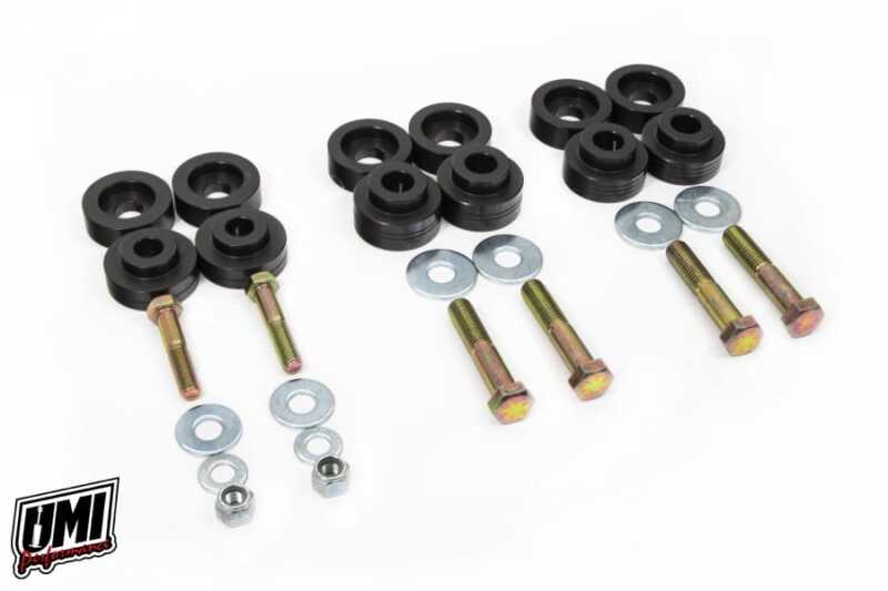 UMI Performance 2664 Aluminum Body Mount Kit for 1970-1981 GM F-Body