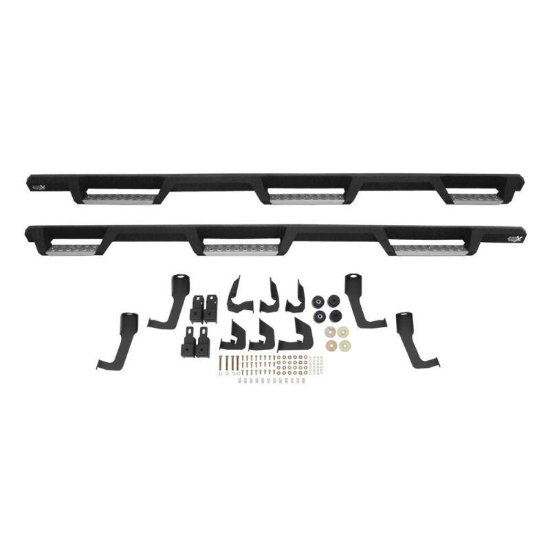 Westin 56-5343252 HDX Stainless Drop Wheel to Wheel Nerf Bars for 2009-2024 Dodge/Ram Textured Black