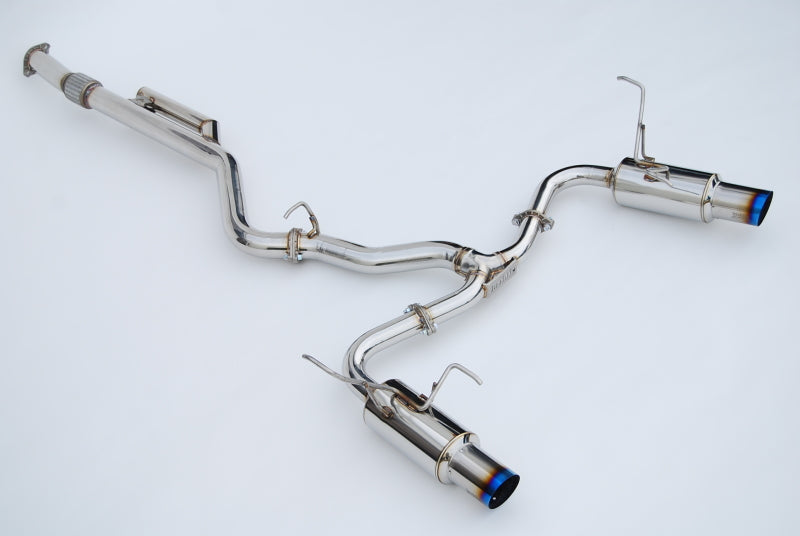 Invidia HS22WRXGTT 22-Up Subaru WRX Dual N1 Titanium Tips Cat-back Exhaust
