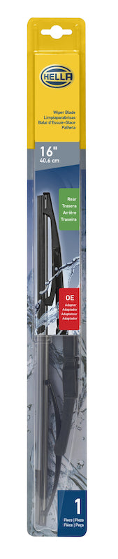 HELLA 9XW398115016T Rear OE Wiper Blade 16in Single