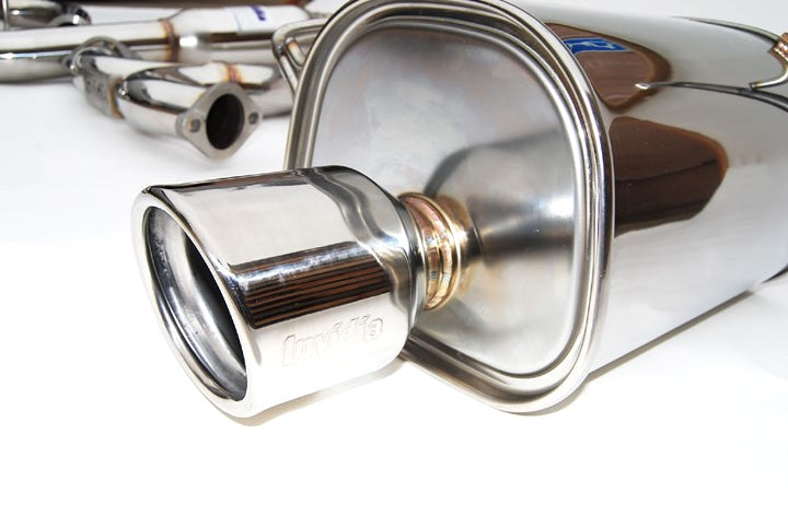 Invidia HS14SFXG3S 14-Up Subaru Forester XT Q300 Dual Rolled S.S.Tips Cat-Back Exhaust