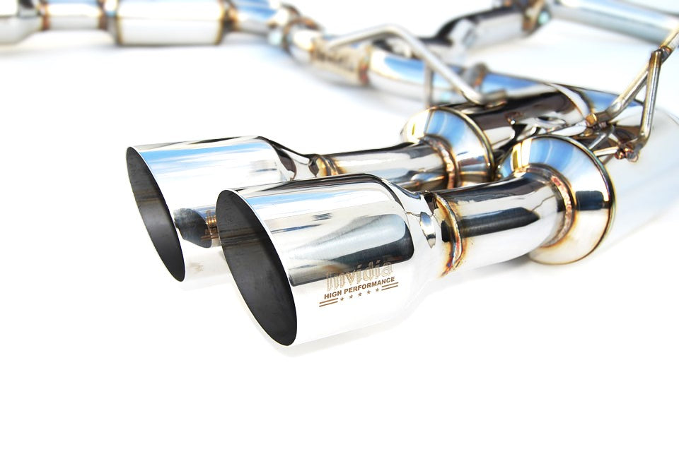 Invidia HS11STIGM4SS 11-14 Subaru WRX/STI Sedan Gemini R400 Quad S.S.Tips Cat-back Exhaust