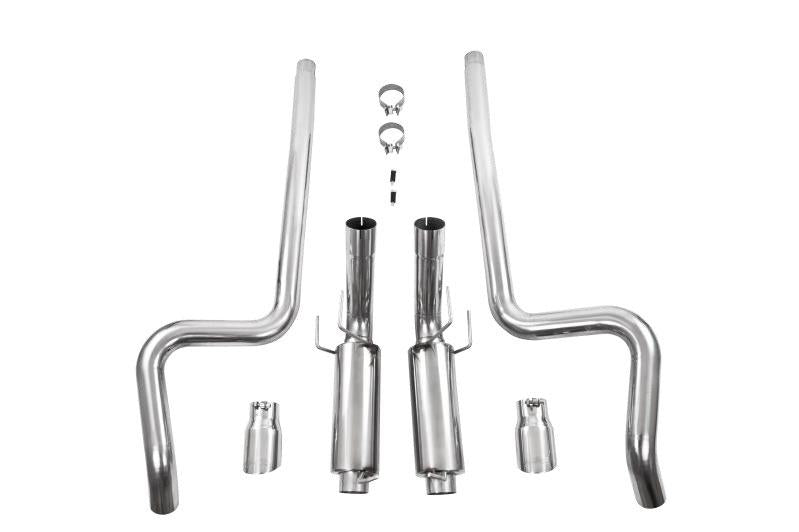 MBRP 11-14 Ford Mustang GT 5.0L Race Version T409 3in Cat Back Exhaust