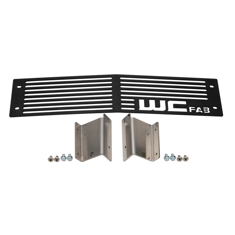 Wehrli Custom Fabrication WCF100290-FTB Bumper Grille Fine Texture Black for 2015-2019 Chevrolet Silverado 2500 HD / 3500 HD 6.6L LML/L5P Duramax