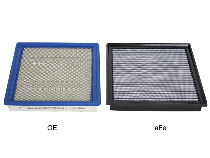 aFe Power Magnum FLOW OE Replacement Air Filter w/Pro DRY S Media for GM Colorado/Canyon 15-22 L4-2.5L/V6-3.6L #31-10263