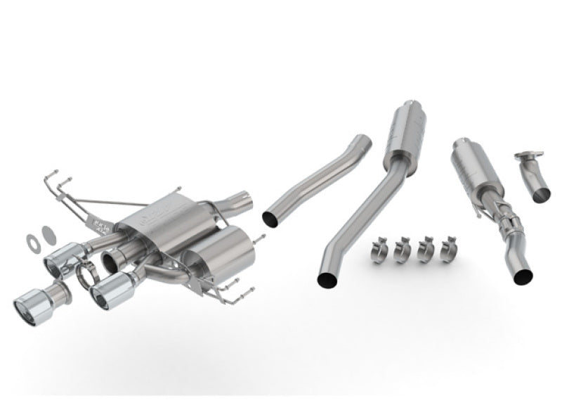 Borla 140738 2017-2018 Honda Civic Type-R Cat-Back Exhaust - #140738