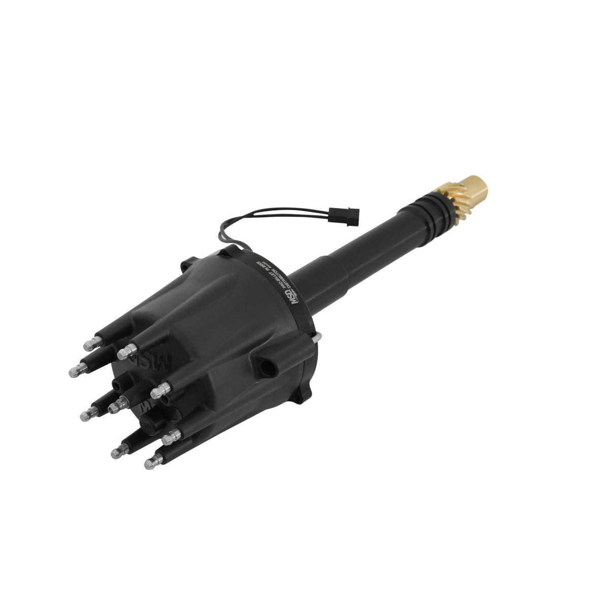 MSD 85505 Black for Chevy V8 Pro-Billet Distributor w/ locked-out timing & bronze gear