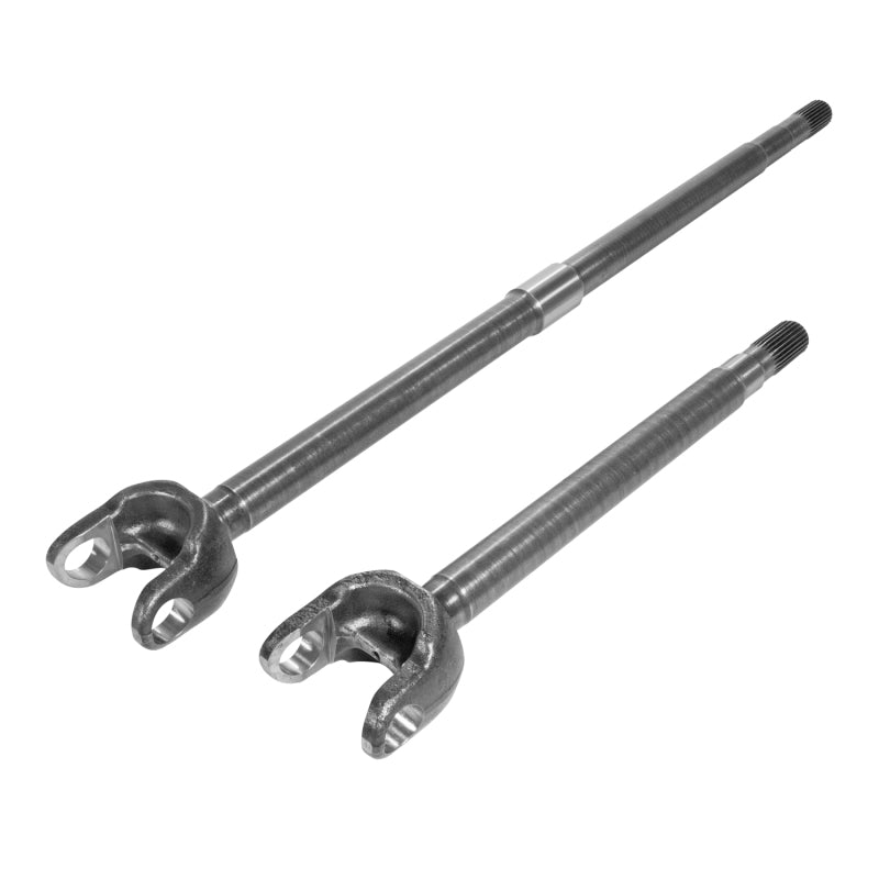 Yukon Gear & Axle YA W24174 Front 4340 Chromoly Axle Kit For Jeep JL Dana 30 27 Spline FAD Del with 1350 (7166) Joints