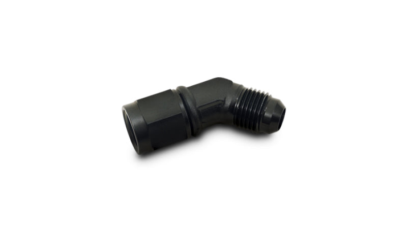 Vibrant -12AN Female to -12AN Male 45 Degree Swivel Adapter Fitting