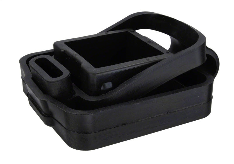 Ford Racing Rubber 2in Hitch Receiver Cover with Ford Oval/Ford Performance Logo