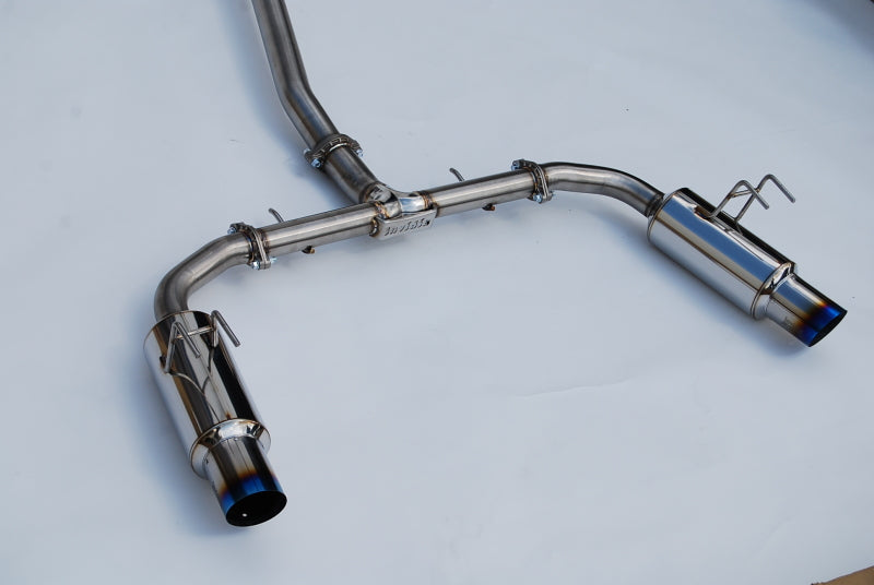 Invidia HS22HS4GD1STL 22-Up Honda Civic Si Integra Base Dual N1 Titanium tip Cat-back Exhaust