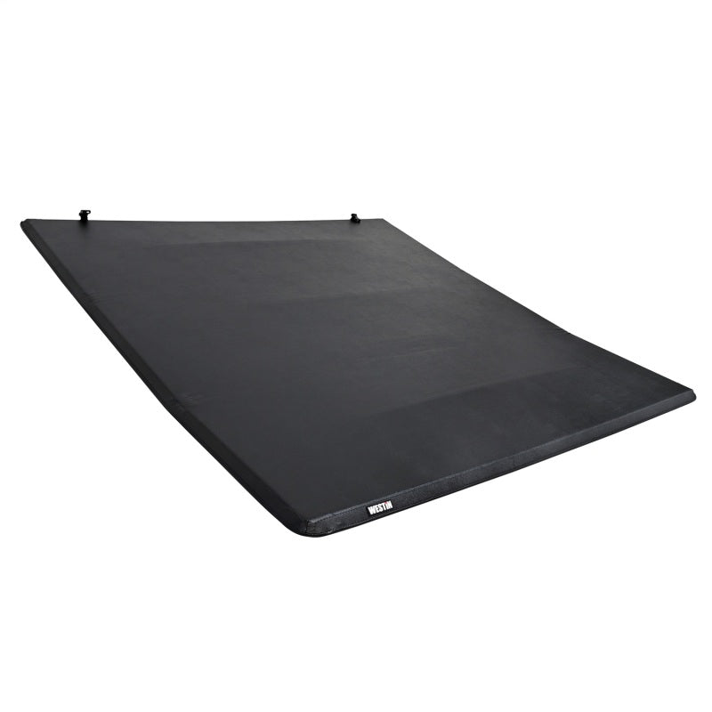 Westin 19-24085 Soft Tri-Fold Tonneau Cover for 2022-2026 Nissan Frontier Black