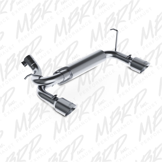 MBRP S5528AL Cat-Back Exhaust System - 2007-2018 Jeep Wrangler JK | Aluminized
