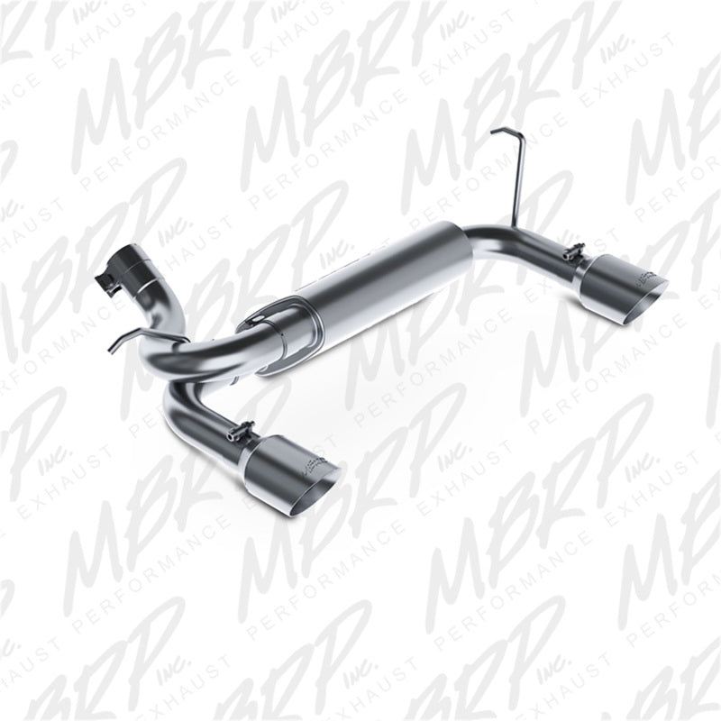 MBRP S5528409 Cat-Back Exhaust System - 2007-2018 Jeep Wrangler JK | T409 Stainless
