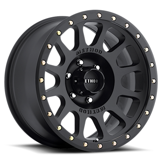 Method MR305 NV 17x8.5 25mm Offset 6x135 94mm CB Matte Black Wheel