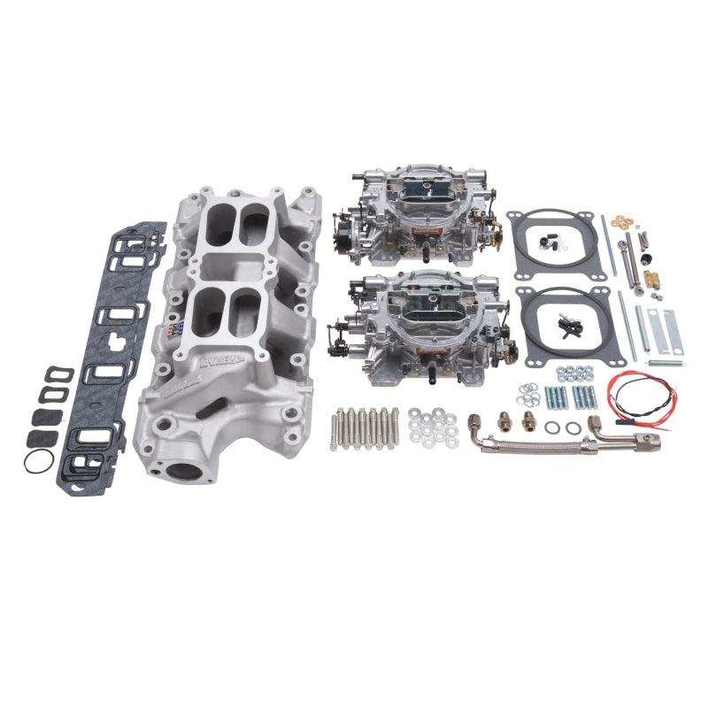 Edelbrock 2035 Dual Quad Kit RPM Air-Gap 289-302 Ford