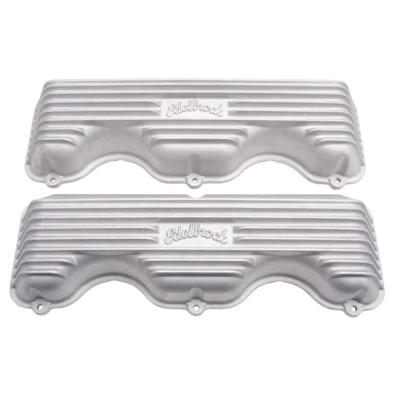 Edelbrock 41409 Valve Cover Classic Series Chevrolet W 348/409 CI V8 Satin