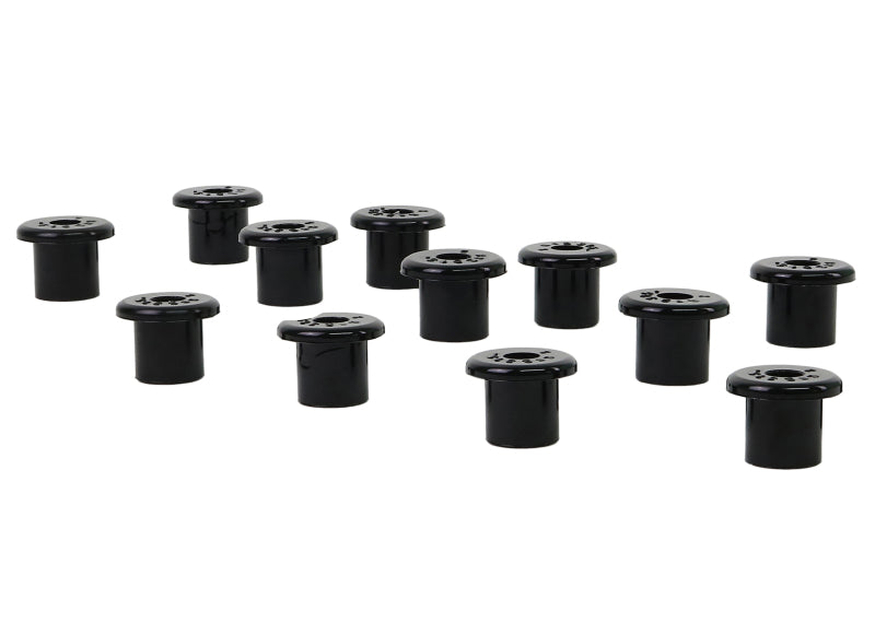 Whiteline W72315 Spring Eye Front/Rear and Shackle Bushing Kit for 1959-1975 Jeep CJ5, 1959-1964 Jeep CJ3, 1959-1964 Jeep DJ3 and More