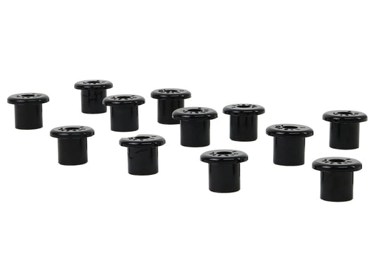 Whiteline W72315 Spring Eye Front/Rear and Shackle Bushing Kit for 1959-1975 Jeep CJ5, 1959-1964 Jeep CJ3, 1959-1964 Jeep DJ3 and More