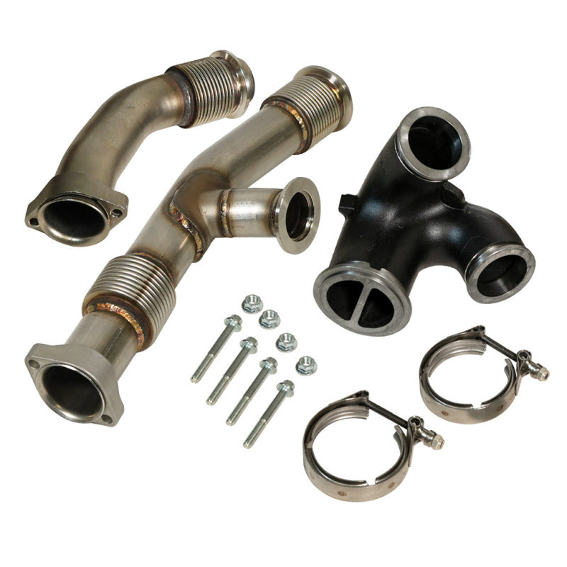 BD Diesel UpPipe Kit - Ford 03-04.5 6.0L Powerstroke w/EGR Connector 1043917