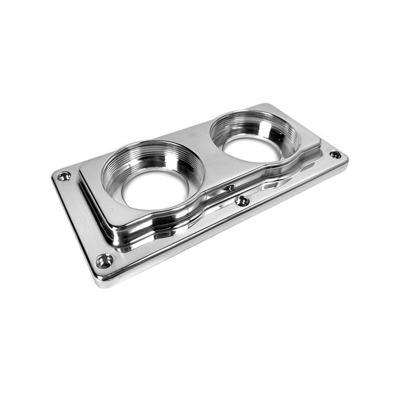 Baer Brakes Mopar 1-1/8in Bore Remaster 4-Bolt Right Port Master Cylinder Assembly - Polished