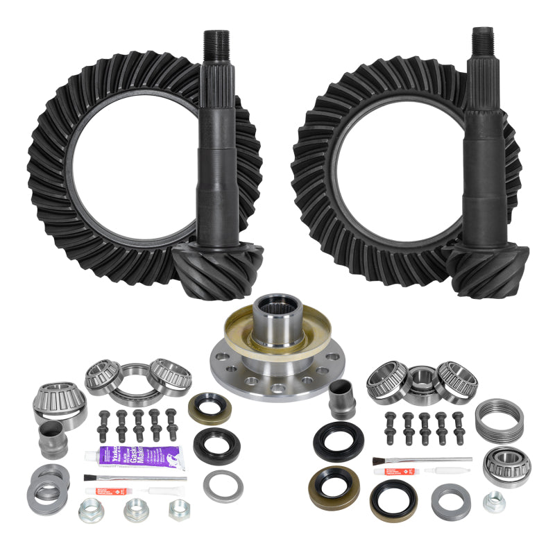 Yukon Gear & Axle YGKT002-456 Ring & Pinion Gear Kit Front & Rear for Toyota 8/7.5R Diff (with Factory Locker) 4.56 Ratio