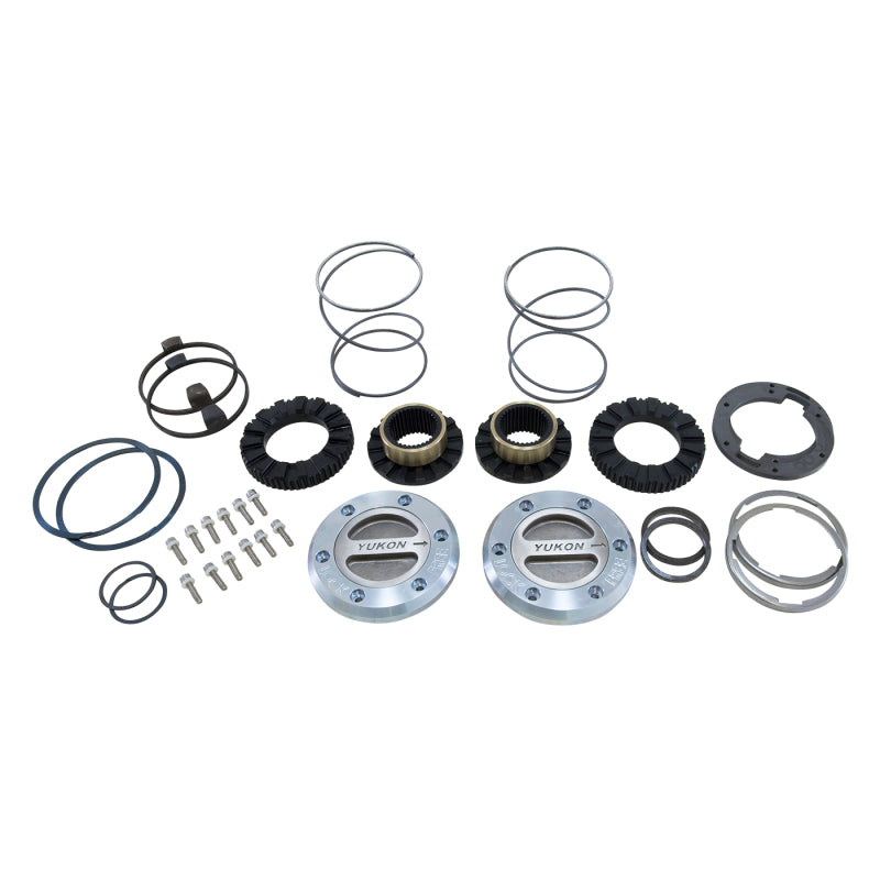 Yukon Gear & Axle YHC70008 Hardcore Locking Hub Set for 94-99 Dodge Dana 60 with Spin Free Kit