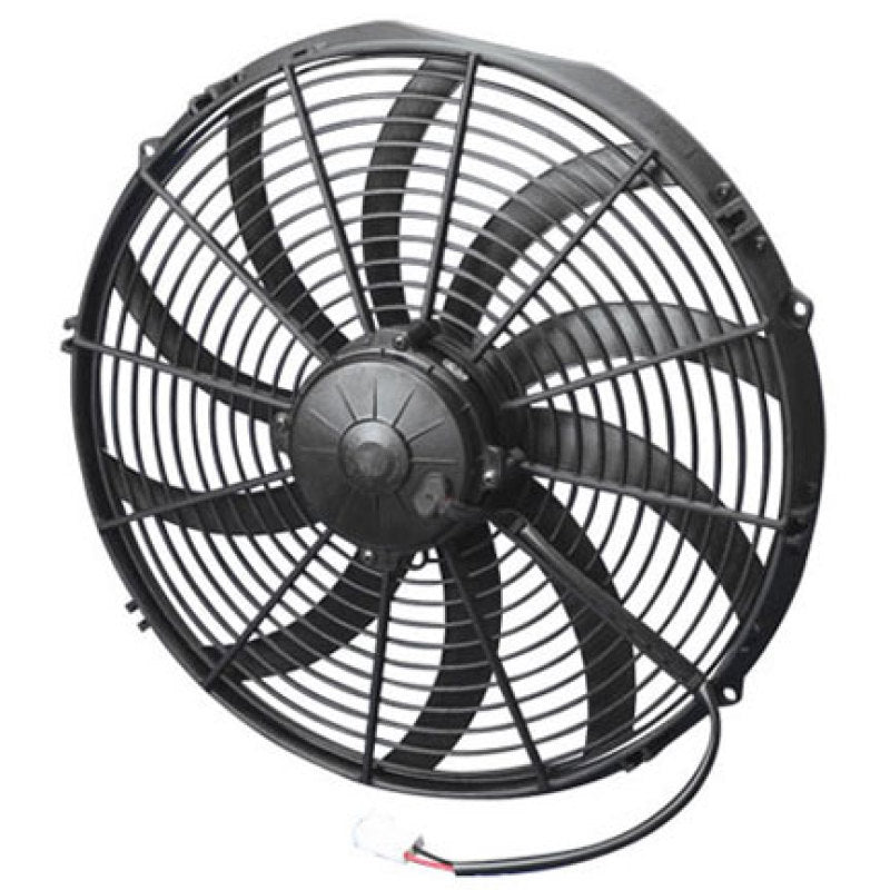 SPAL 30102049 16 Inch High Performance Electric Fan Puller Curved Blade 2024 CFM