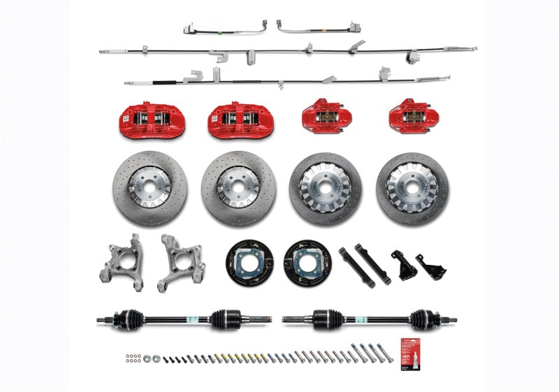 Ford Racing for 2015-2017 Mustang GT/ 2.3L EcoBoost GT350R Brake Upgrade Kit