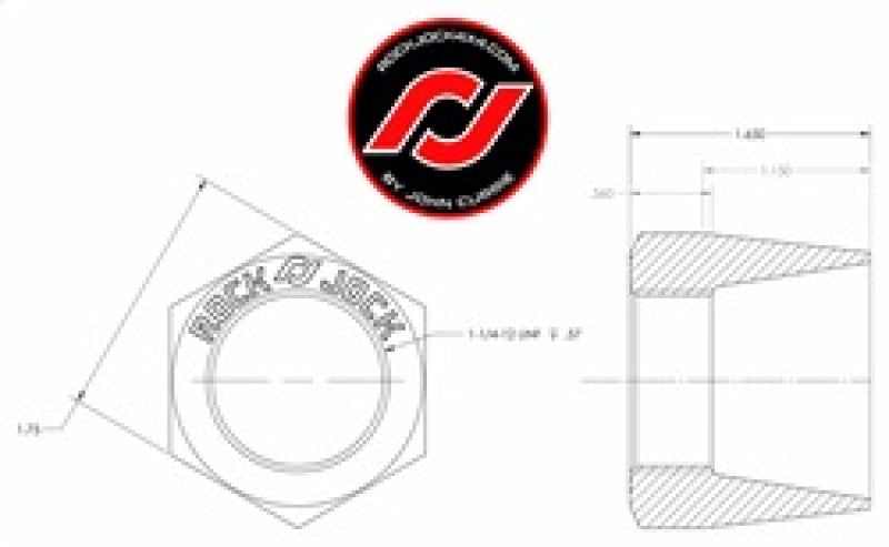 RockJock RockNut Kit (1 1/4in RH Thread)