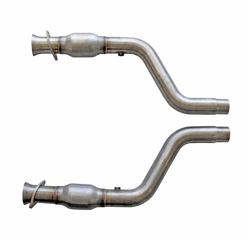 BBK Performance 1796 Short Mid X-Pipe with Catalytic Converters (2-3/4 in) for 2005-2008 Chrysler 300, Dodge Charger / Magnum (5.7L Hemi)