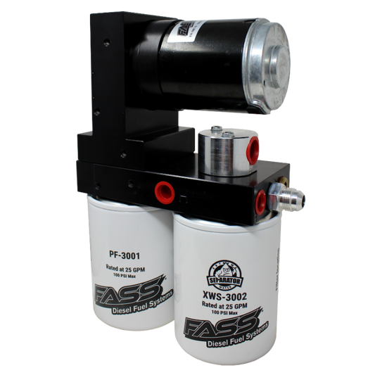 FASS Titanium Signature Series 165GPH Fuel System For GMC/Chevrolet 2001–2010 Duramax 6.6L
