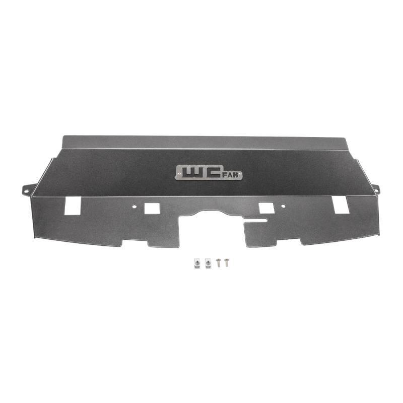 Wehrli Custom Fabrication WCF100546-BR Fabricated Aluminum Radiator Cover Bengal Red for 2013-2018 Ram 2500 / 3500 Cummins
