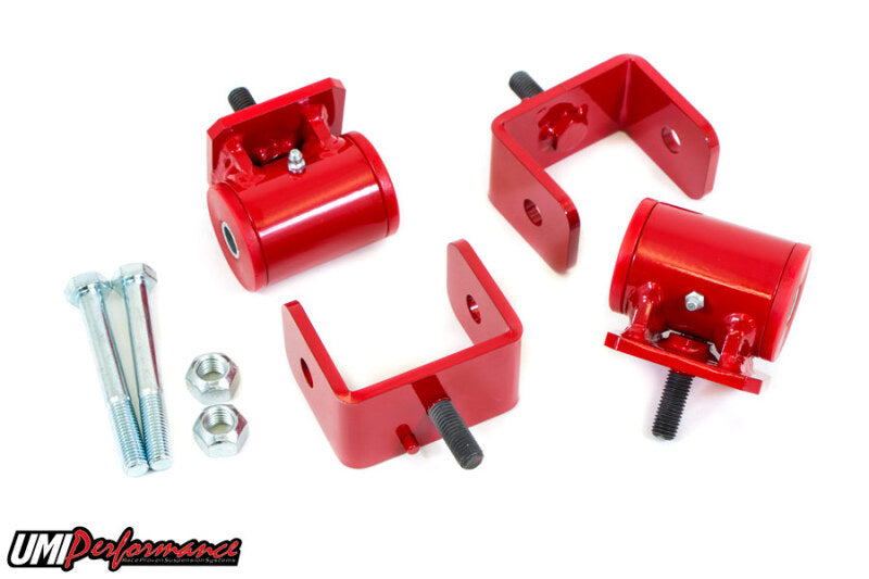 UMI Performance 2600-R Engine Mount Polyurethane Red for 2004-2007 CTS-V