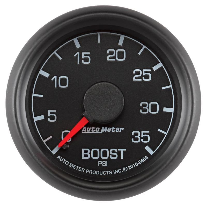 AutoMeter 8404 Factory Match 52.4mm Mechanical 0-35 PSI Boost Gauge for Ford