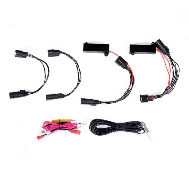 AlphaRex 601101 2021 Tesla Model S Refresh Model Tail Lights to AlphaRex Tail Lights Converters