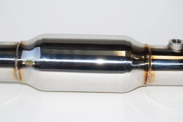Invidia HS09MEXDPCEA3 Mitsubishi 09+ EVO 10 One piece Downpipe and High Flow Cat Pipe
