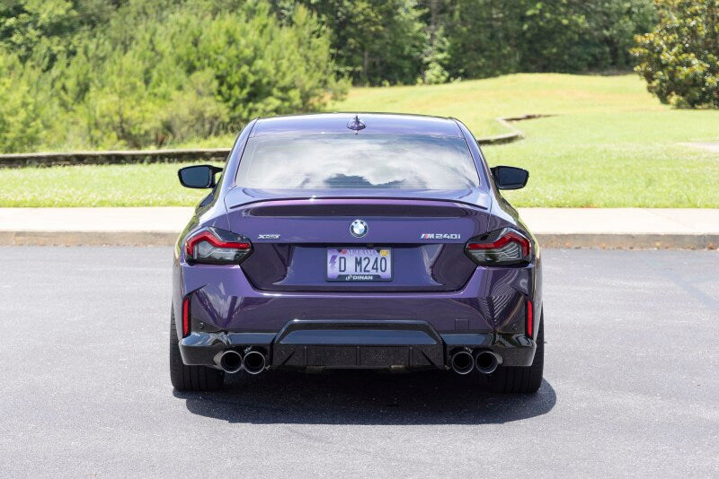 Dinan 23-26 BMW M240i/M240i xDrive (G42) Valved Axleback Exhaust System - Polished Tips